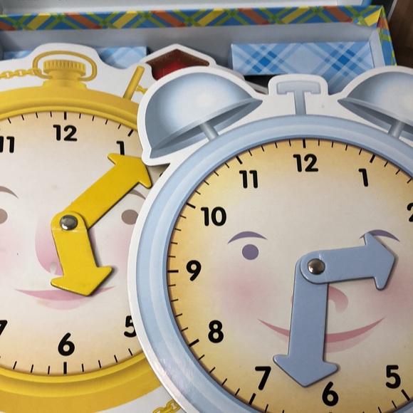 eeBoo Corporation Time Telling Game Learn to read a Clock Home School ages 5+ - Picture 4 of 4